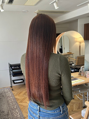 縮毛矯正/ケアストレート/艶髪