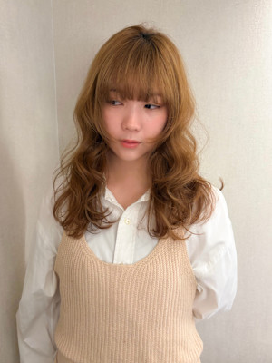 ミディアムヘア　久屋大通/栄/名古屋