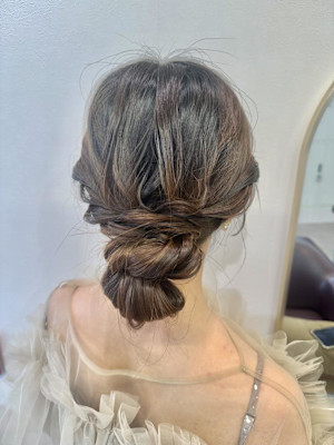 シニヨン/参列ヘアセット