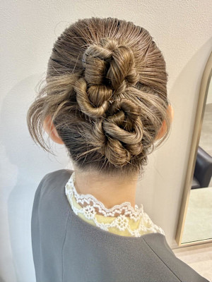 カチモリヘア/イベントヘアアレンジ