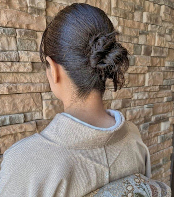 訪問着お着付けヘアセット