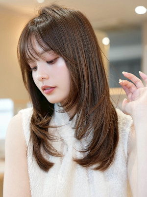 髪質改善＊イメチェンレイヤーカット【Zina】