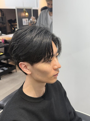 大宮/カット/短髪/毛流れ/センターパート