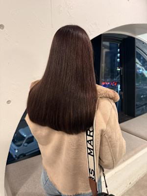 暖色カラー/ツヤ髪/髪質改善