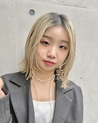 ショートボブ×ボブ×レイヤーボブ×透明感カラー×横浜×石川町