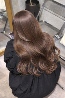 ★ピンクブラウン/レイヤーカット/春カラー