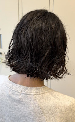【滋賀大津】ナチュラルな抜け感が可愛いボブパーマ