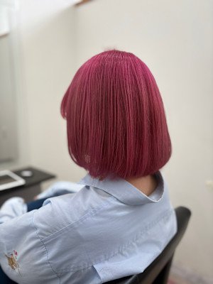 Hair Salon for D　 ×　ワインレッド