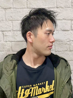 新宿ツーブロックスタイル