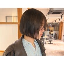 "土橋"ナチュラル前下がりボブ×透明感カラー人気◎