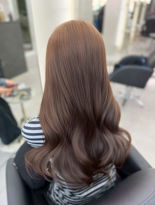 ブリーチなしダブルカラー☆セピアベージュ20代30代40代