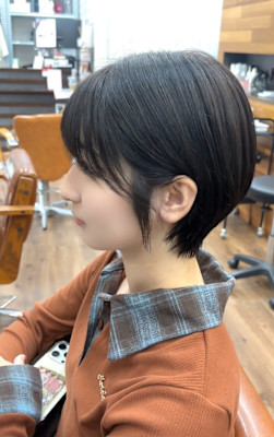 ショートボブ/丸みしショートボブ/くびれショート