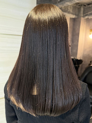 《高橋亜美》オリーブブラウン/艶カラー/大宮