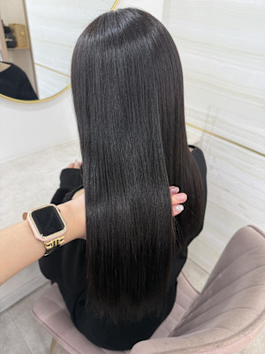 《高橋亜美》アッシュブラック/大宮/艶カラー