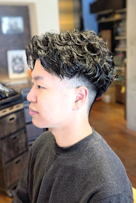 スパイラルパーマ