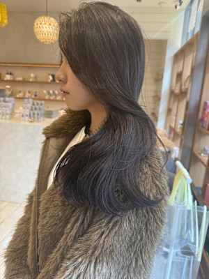 メルティーカラー/フェミニンロング/似合わせカット/渋谷