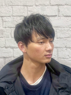 新宿ショートマッシュスタイル