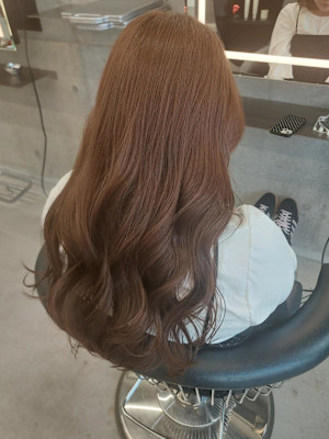 透明感カラー/ベージュカラー/20代/大名