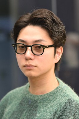 メンズ　フェザーパーマ