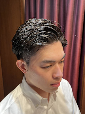 日本橋室町　ナチュラルパーマ　ビジネスパーマ