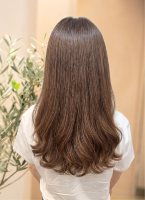 白髪染め×ナチュラルハイライト