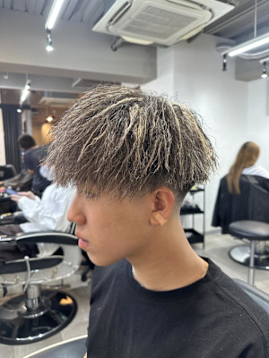 りつき/大宮/フェード/パイルツイスト/メッシュ