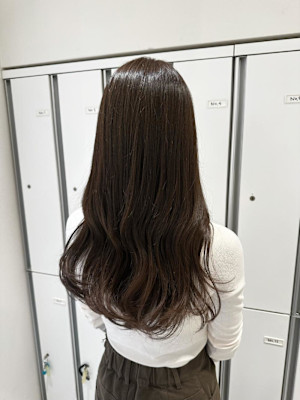 【伊勢原】赤み消し透明感カラー+グレージュオリーブカラー