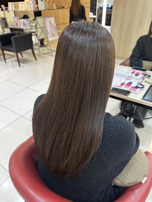 【伊勢原】赤み消し透明感カラー+グレージュオリーブカラー