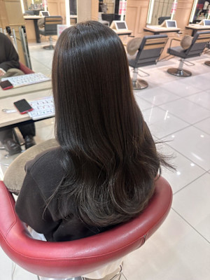 【伊勢原】赤み消し透明感カラー+グレージュオリーブカラー