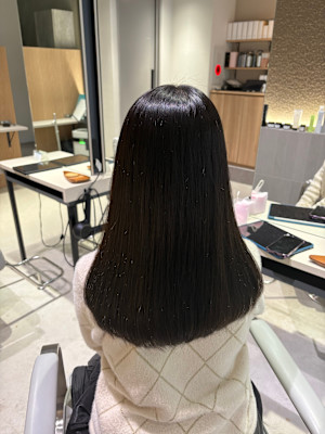 ダークグレージュ×URUGAMI【博多/髪質改善】