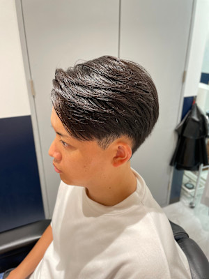 デキる男のビジネス七三分け！清潔感◎ツーブロック【銀座】