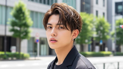 【メンズ】耳上スッキリ×洗練ヘアスタイル×眉毛デザイン