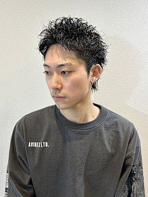 スパイキーショート/ピンパーマ