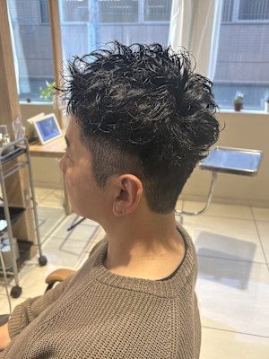 メンズ/刈り上げ/ツーブロック/メンズパーマ