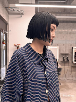 bob/blunt/ボブ/切りっぱなし