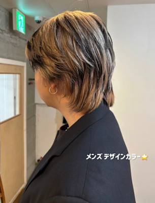 メンズ　ハイトーン