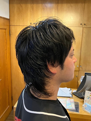 S'レイヤー(ウルフ×ツーブロック)