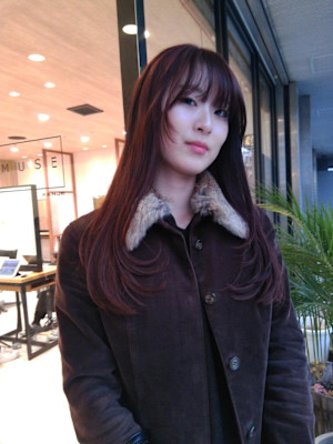 Orange color × Long Layer