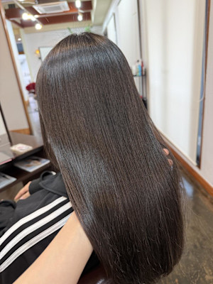 髪質改善ストレート