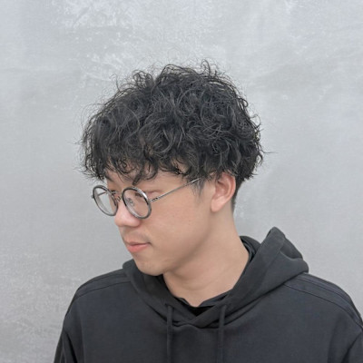 強めシャドウパーマ