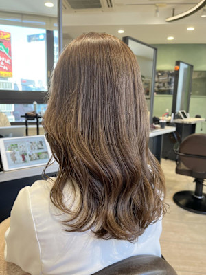 ナチュラルに垢抜けるベージュカラー【高上】