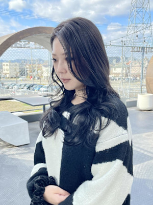 ロングレイヤースタイル