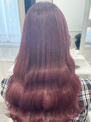 【カラー】おかわり！ピンクブラウン♪_ユウ