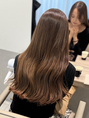 明るめベージュカラーブリーチなし