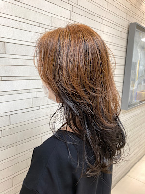 ブリーチなし⭐︎大人のアンブレラカラー⭐︎