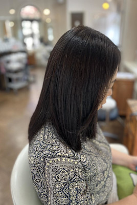 【美髪整形】異次元の最新髪質改善☆シルク酸性ストレート