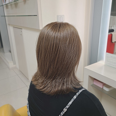 ブリーチなし！極限まで明るく！！！！