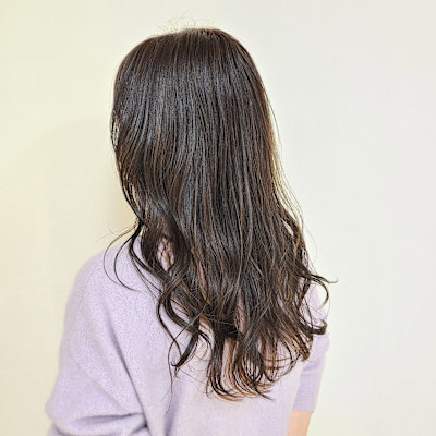 艶ありローライト&インナーカラー