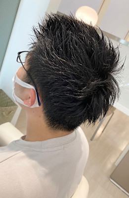 メンズカット　お客様スタイル