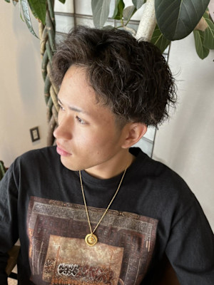 メンズニュアンスパーマ